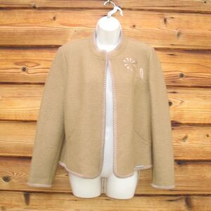 Tan Camel Wool Jacket